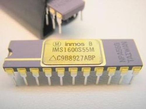 IMS1600S55M Memory, 64 x 1-Bit Static RAM, INMOS