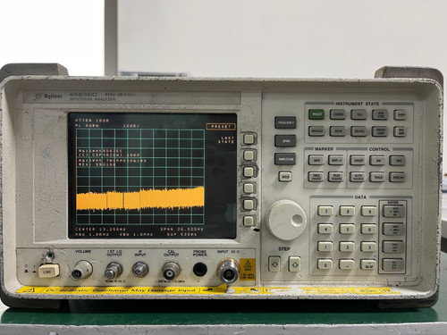 Used Agilent 8563EC 9KHz - 26.5GHz Spectrum Analyzer w 007 02648 - Product Image