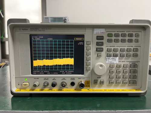 Used Agilent 8563EC 30Hz - 26.5GHz Spectrum Analyzer w opt. 006, 007 -0900 - Product Image