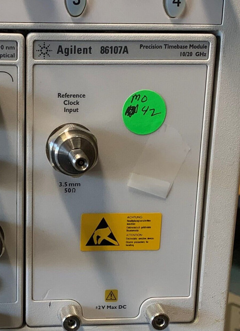 Refurbished AgilentKeysight 86107A w Opt 20 Precision Timebase Reference Module CALIBRATED 86107A 10 AND 20 GHZ - Product...