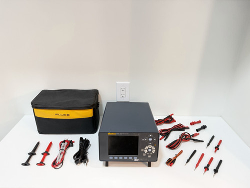 Used FLUKE NORMA 4000 POWER ANALYZER W LEADS  ACCESSORIES TESTED FREE SHIPPING Fluke Norma 4000 - Product Image