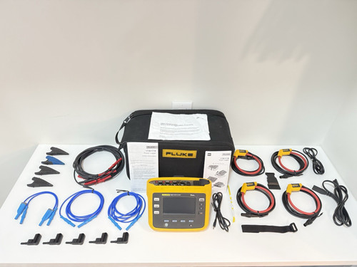 Used FLUKE 1736 POWER LOGGER W ACCESSORIES- SHIPS FAST FREE SHIPPING TESTED Fluke 1736 - Product Image