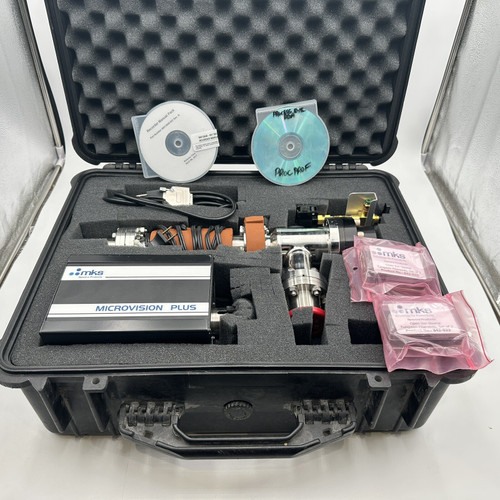 Used MKS Microvision Plus Residual Gas Analyser RGA Mass Spectro Full Kit-SEND OFFER - Product Image