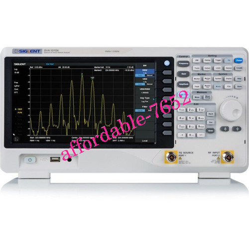 New NEW SIGLENT SVA1015X Spectrum Vector Analyzer 9 kHz up to 1.5 GHz with TG Option - Product Image