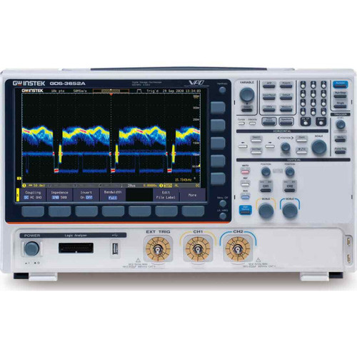 New Instek GDS-3652A 650 MHz, 2-Ch, 5G Ss Digital Oscilloscope wLANUSB - Product Image