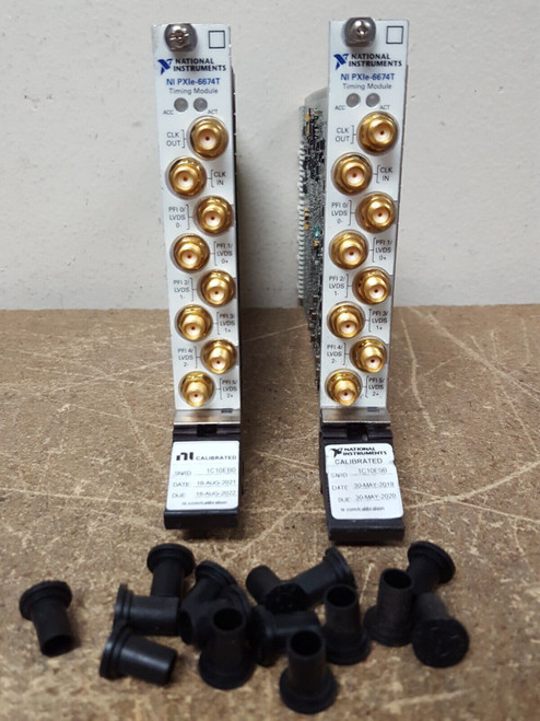 Used USED National Instruments NI PXIe-6674T Timing Module FREE SHIP 100TESTED - Product Image