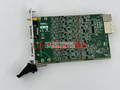 Used National Instruments NI PXIe-4497 32-Channel 24-Bit Thermocouple Module PXIe-4497, PXIe4497, PXIe 4497 - Product Image