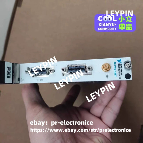 Used National Instruments NI PXIe-4497 32-Channel 24-Bit Thermocouple ModulePr - Product Image