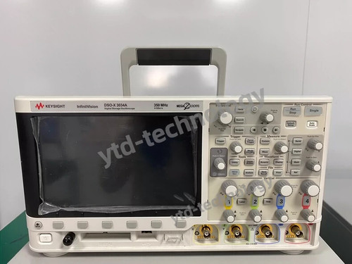 Used Keysight DSOX3034A Digital Oscilloscope 4-Channel 350MHz 4GS- - Product Image
