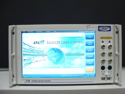 Used Keysight T2010A Spirent E2010S AT4 CS8 Broadband Wireless 4G Test Set MIMO2CELL - Product Image