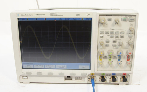 Used Agilent InfiniiVision DSO7104A 1GHz 4GSas 4CH Oscilloscope OPT mem8M MST E00 - Product Image