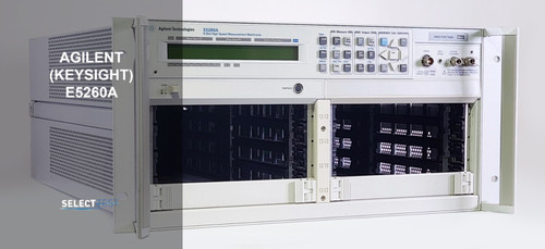Used AGILENT KEYSIGHT E5260A CURRENT VOLTAGE ANALYZER 8-SLOT MAINFRAME REF. 155L - Product Image