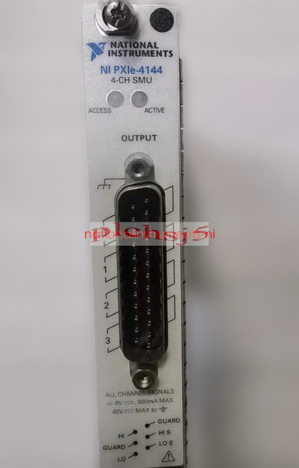 Used National Instruments NI PXIe-4144 4-Ch Precision SMU Source Measure Unit Card - Product Image