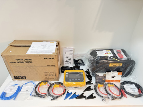 New FLUKE 1738 POWER LOGGER KIT 3 PHASE WACCESSORIESCALIBRATED 2026 NEW SHIPS FREE Fluke 1738 - Product Image