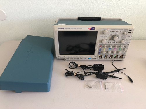 Used Tektronix MSO4104B Mixed Signal Oscilloscope 1GHz Bandwidth  5GSa  4 analog - Product Image