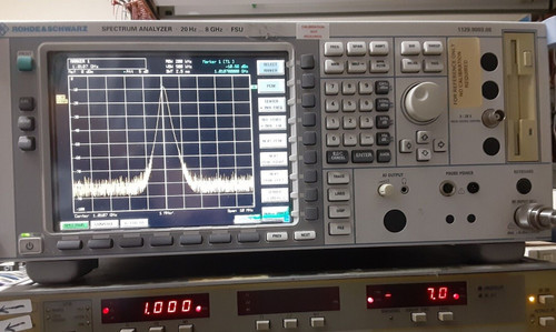 Used Rohde  Schwarz FSU8 20 Hz to 8 GHz Spectrum Analyzer 1Hz resolution Opt K5 K72 1166.1660.08 - Product Image