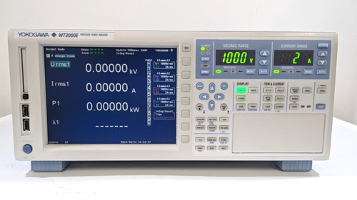 Used WT3004E Calibrated precision power analyzer -DG6FQC12C7FLC5 Yokogawa - Product Image