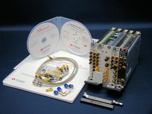 Used Keysight M9381A-F06B04M051EAUNZ300 6GHz PXIe Vector Signal Analyzer set M9381A-F06/B04/M05/1EA/UNZ/300 - Product Image