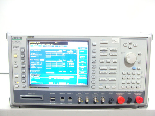 Used Anritsu MT8820C Radio Communication Analyzer 3.8GHz LTE Dual High Speed W Audio - Product Image