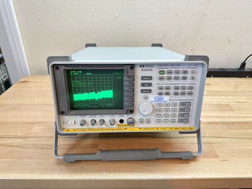 Used HP Agilent Keysight 8565E Spectrum Analyzer, 9 kHz to 50 GHz Calibrated w Cert  - Product Image