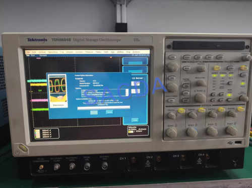 Used used good Tektronix TDS6604B 6GHZ Digital Storage Oscilloscope - Product Image