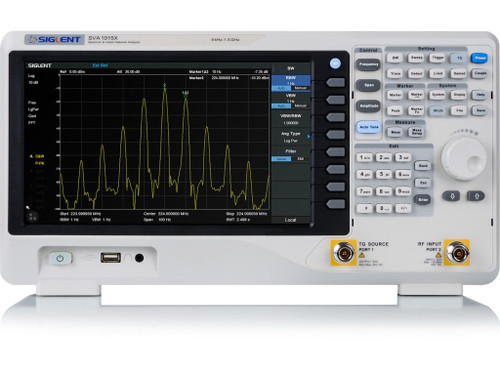 New Siglent SVA1075X - 7.5 GHz Spectrum Analyzer with Vector Network Analysis - Product Image