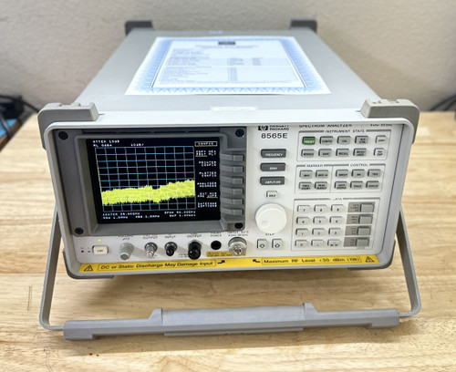 Used Agilent HP 8565E 9 kHz - 50 GHz Spectrum Analyzer With LCD upgrade CALIBRATED - Product Image