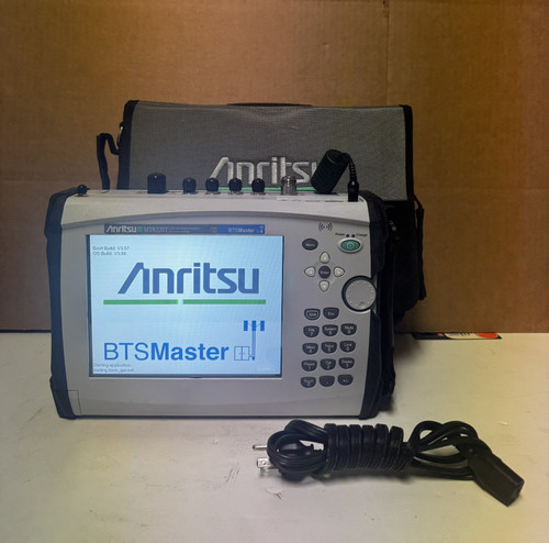Used Anritsu BTS Master MT8220T Cable And Antenna Spectrum Analyzer 102527883884 - Product Image