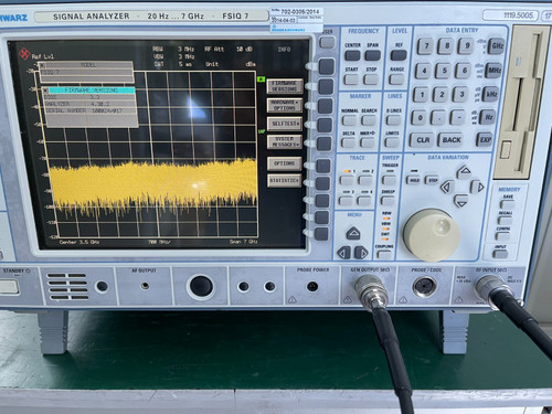 Used Rohde  Schwarz FSIQ7 Signal Analyzer 20Hz-7GHz wTG,FSE-B11, K10, K20, B70, K72  - Product Image