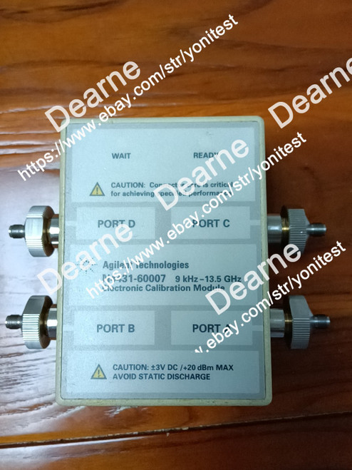 Used 1PC Agilent N4431-60007 electronic calibration part 9kHz-13.5GHz - Product Image