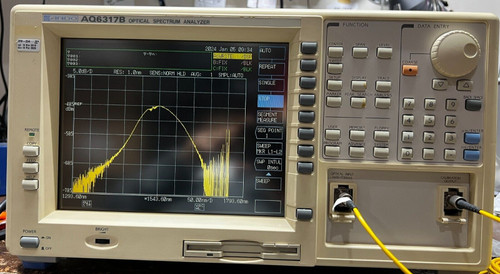 Used Tested and Calibrated Ando AQ6317B Optical Spectrum Analyzer  86142A - Product Image