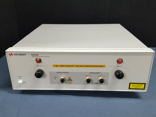 Used Keysight N4375D Lightwave Component Analyzer Opt. 022 101 221 Untested 0148 - Product Image