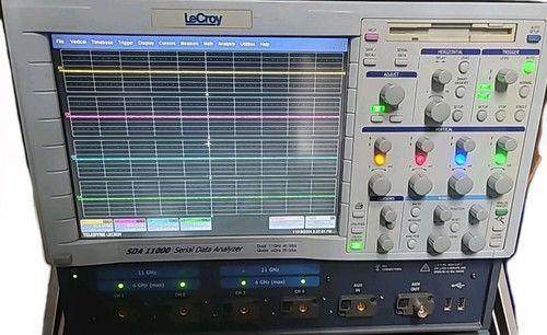 Used Lecroy SDA11000 Serial Data Analyzer, 11 GHz, 40 GSs, 24 Channels - Product Image