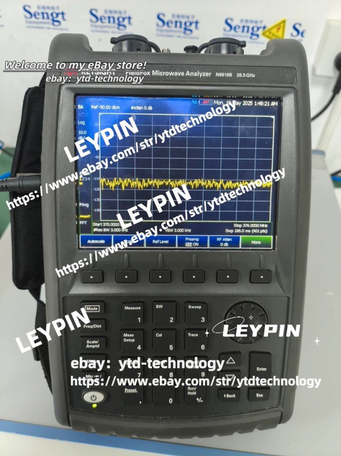Used Keysight N9918A 26.5GHz FieldFox NetworkSpectrum Analyzerstockytd - Product Image