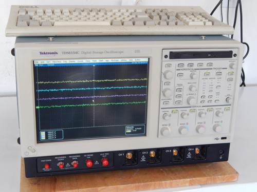 Refurbished TDS6154C 15GHz 40GSs 8 Options, NIST calibration,30 day warranty - Product Image