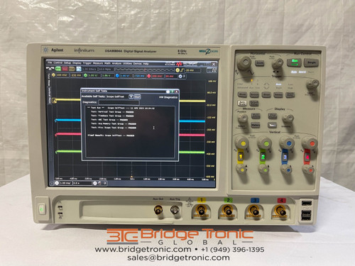 Used Agilent Infiniium DSA 90804A Digital Signal Analyzer - 8 GHz  40 GSas - Product Image