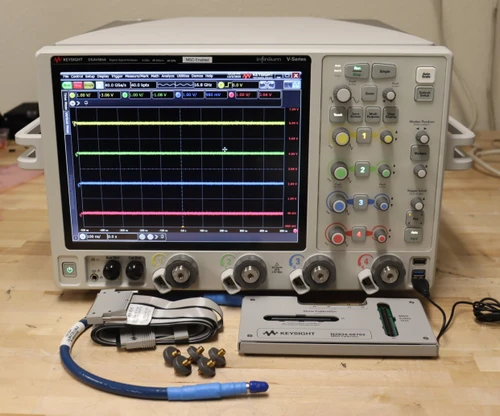 Used Keysight MSOV204A Digital Signal Analyzer Oscilloscope 4-Ch 20GHz 80GsaS GOOD - Product Image