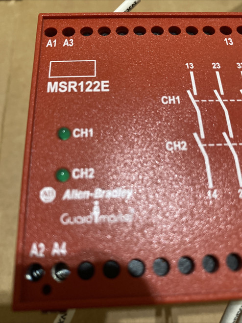New Allen Bradley 440R-E21358 Expansion Safety Relay MSR122E - Product Image