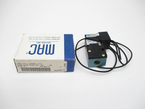 New MAC 45A-DH1-DDAA-1CM 24VDC 120PSI NSMP knox09009100-45A-DH1-DDAA-1CM - Product Image
