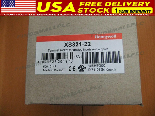 New HONEYWELL XS821-22 ALOGUE INPUTOUTPUT BASE BRAND NEW IN BOX 2 AVAILABLE - Product Image