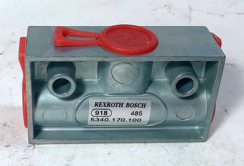 New 1 NEW BOSCH 5340.170.100 PNEUMATIC REVERSING SHUTTLE VALVE NNB MAKE OFFER - Product Image
