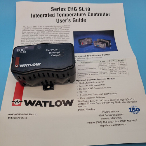 New WATLOW EHG2-CNTL-0000 EHG SL10 Ship from US - Product Image