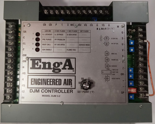Used 1 USED ENGINEERED AIR DJM 3.2 TEMPERATURE  BURNER CONTROL MAKE OFFER - Product Image