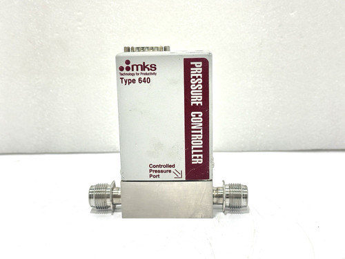 Used MKS 640B-29804 PRESSURE CONTROLLER TYPE 640 RANGE 133.32 KPA - Product Image