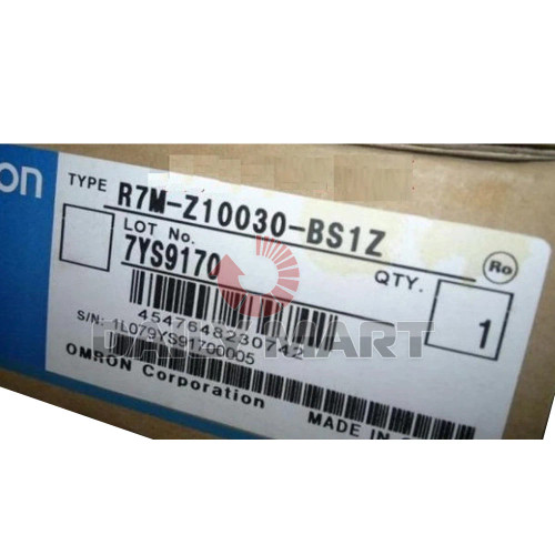 New Brand New In Box Omron Servo Motor R7M-Z10030-BS1 - Product Image