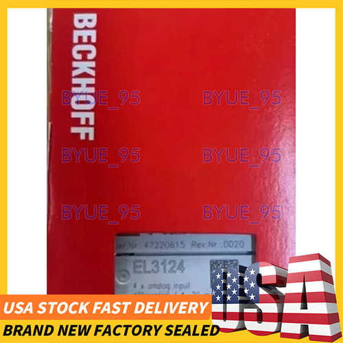 New Factory Sealed BECKHOFF EL3124 Digital Module PLC Ready Stock Fast Shipping - Product Image