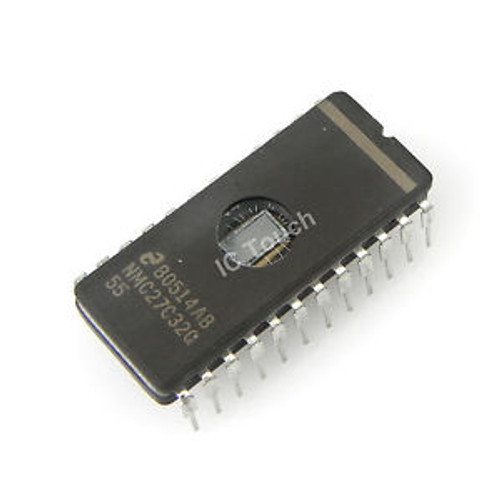 50pcs NMC27C32Q-55 IC  32,768-Bit (4096 x 8) National Semiconductor IC CDIP-24