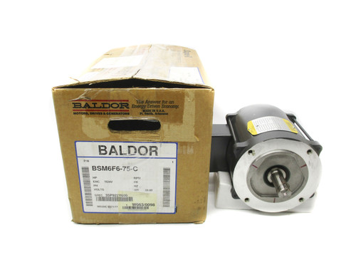 New BALDOR BSM6F6-75-C NSMP knox30039219-BSM6F6-75-C - Product Image