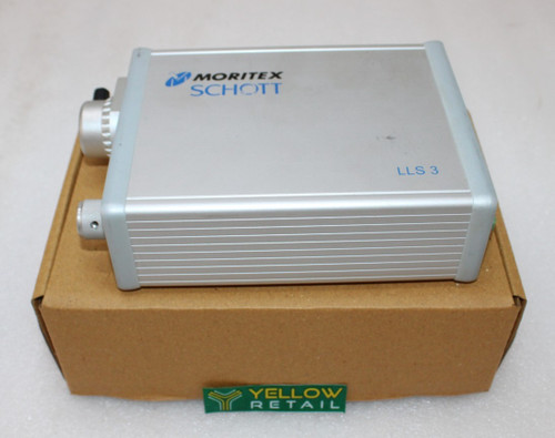 Used MORITEX SCHOTT LLS-3 LED LIGHT SOURCE ILLUMITOR A20990.16000 LLS-3 , A20990.1/6000 , LLS3 , A20990 1 6000 - Product...