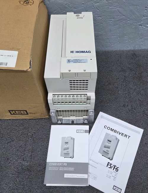 New KEB  HOMAG COMBIVERT INVERTER DRIVE 15F5GBE-YA00, 480V, 3 PH, 24A - Product Image